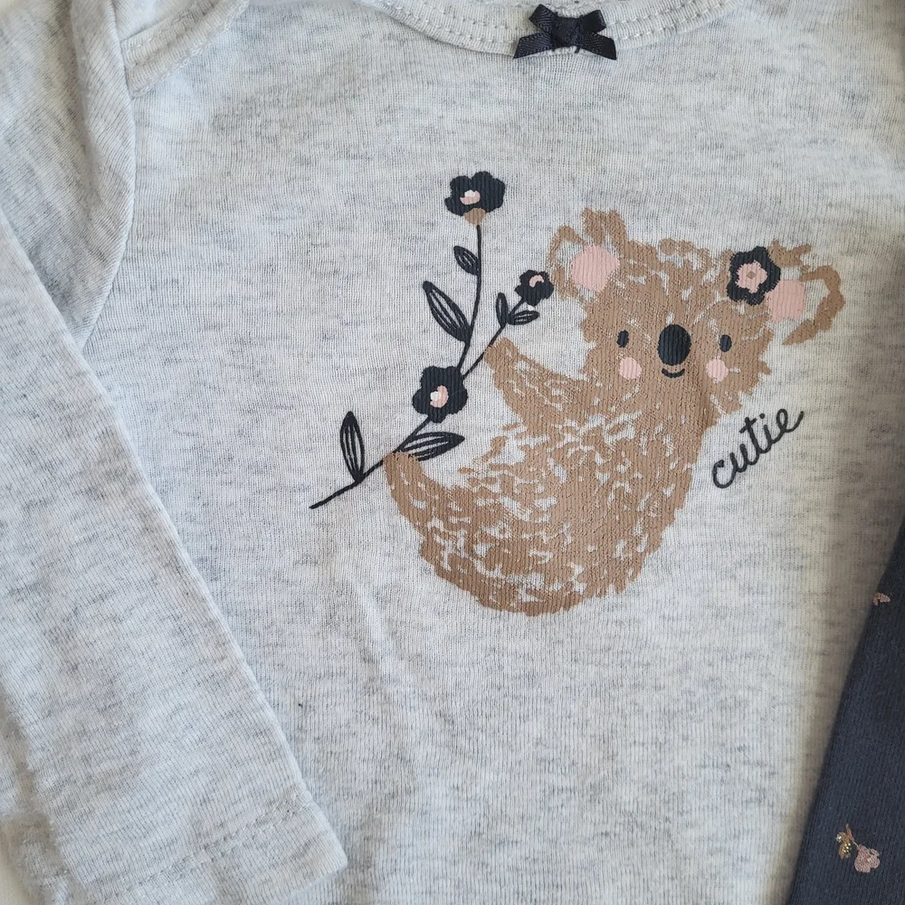 6m Carter' Long-Sleeve Koala Bear Bodysuit And Leggings Set